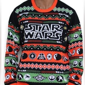 NWT STAR WARS HOLIDAY SWEATER SZ 2X